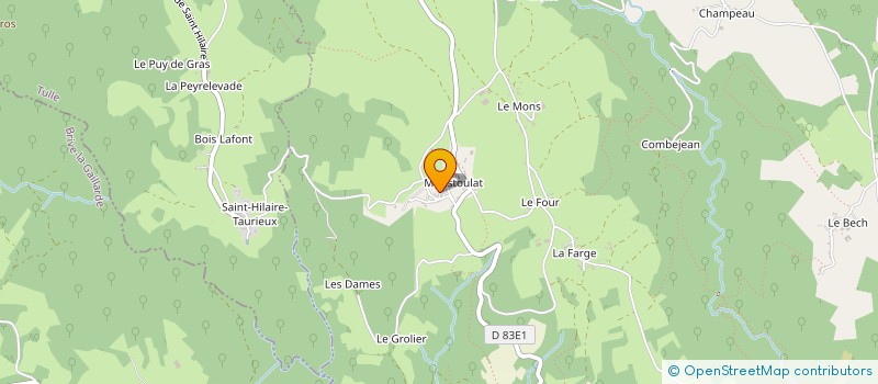 localisation de l'entreprise MONSIEUR PIERRE FOLLY  MONCEAUX-SUR-DORDOGNE