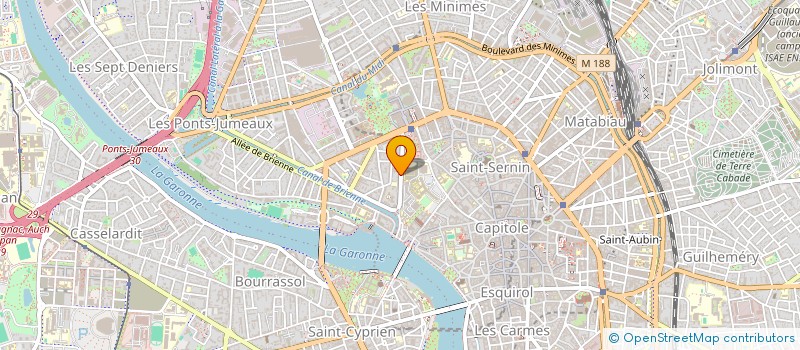 localisation de l'entreprise MONSIEUR PIERRE FOLTRAN à TOULOUSE