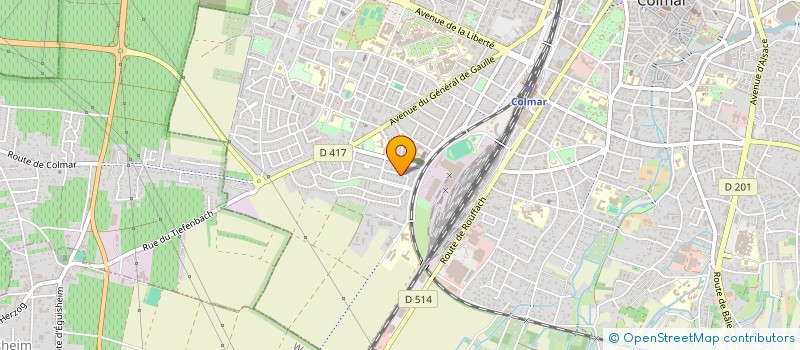 localisation de l'entreprise MONSIEUR PIERRE FONNE  COLMAR