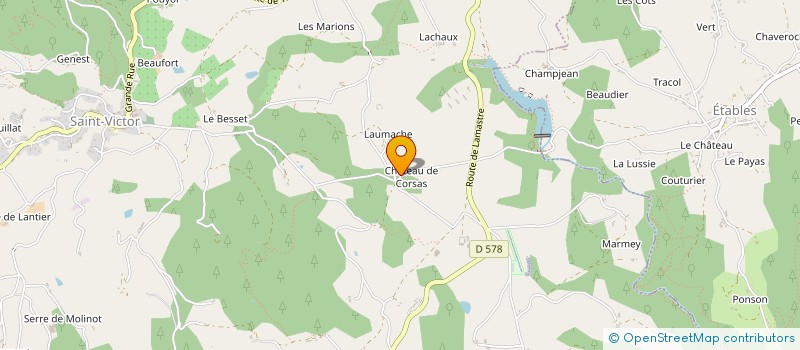 localisation de l'entreprise MONSIEUR PIERRE FONT à SAINT-ROMAIN-D'AY