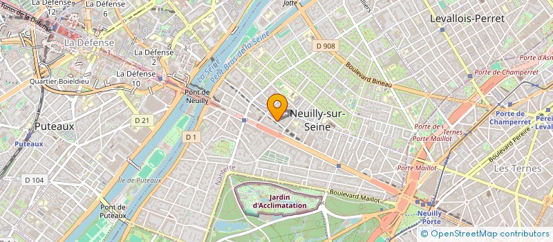 localisation de l'entreprise MONSIEUR PIERRE FONTAINE à NEUILLY-SUR-SEINE
