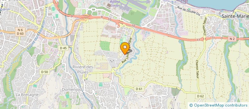 localisation de l'entreprise MONSIEUR PIERRE FONTAINE  SAINTE-MARIE