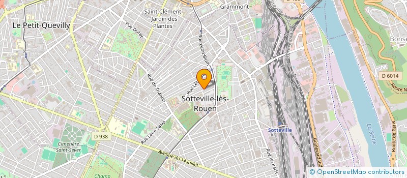 localisation de l'entreprise MONSIEUR PIERRE FORET à SOTTEVILLE-LES-ROUEN