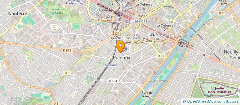 localisation de l'entreprise MONSIEUR PIERRE FORGACS à PUTEAUX