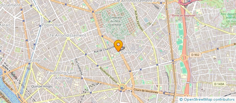 localisation de l'entreprise MONSIEUR PIERRE FORGIA  PARIS