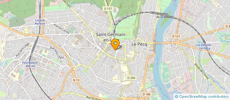 localisation de l'entreprise MONSIEUR PIERRE FORMOSA  SAINT-GERMAIN-EN-LAYE