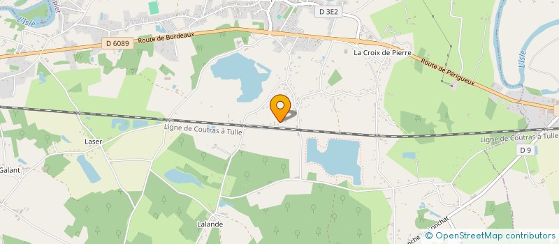 localisation de l'entreprise MONSIEUR PIERRE FORTIN  ST BARTHELEMY BELLEGARDE