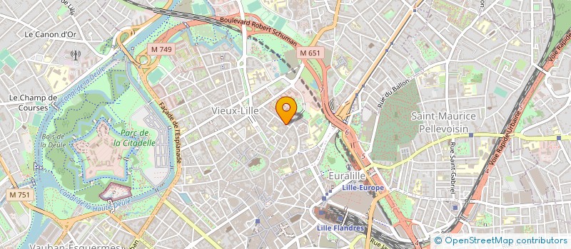 localisation de l'entreprise MONSIEUR PIERRE FOSSE à LILLE