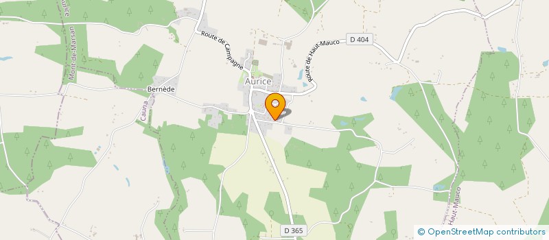 localisation de l'entreprise MONSIEUR PIERRE FOSSES  AURICE