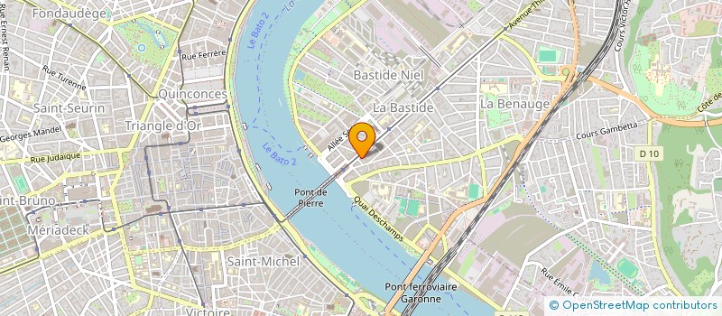 localisation de l'entreprise MONSIEUR PIERRE FOSSEY  BORDEAUX