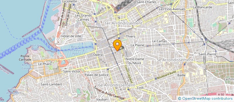 localisation de l'entreprise MONSIEUR PIERRE FOUBERT à MARSEILLE 1