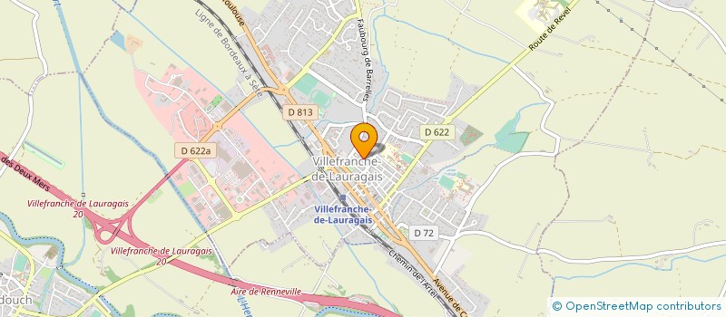 localisation de l'entreprise MONSIEUR PIERRE FOUCHER MOJICA  VILLEFRANCHE-DE-LAURAGAIS