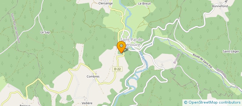 localisation de l'entreprise MONSIEUR PIERRE FOUILLIT à SAINT-PAL-DE-SENOUIRE