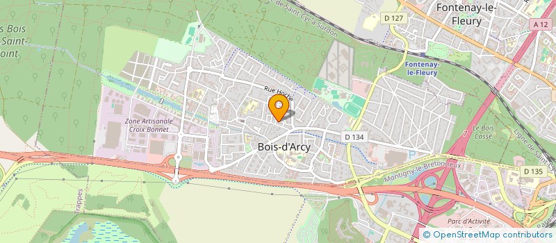 localisation de l'entreprise MONSIEUR PIERRE FOULON à BOIS-D'ARCY