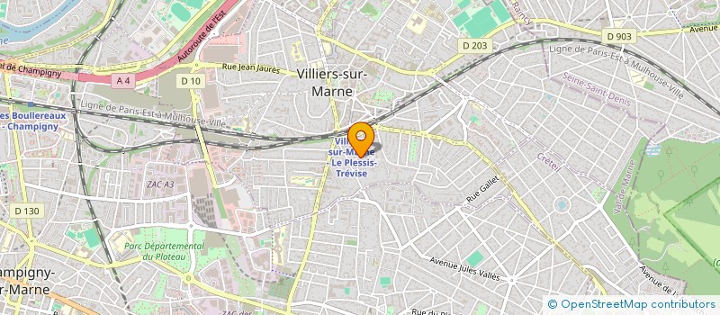 localisation de l'entreprise MONSIEUR PIERRE FOULQUIER à VILLIERS SUR MARNE