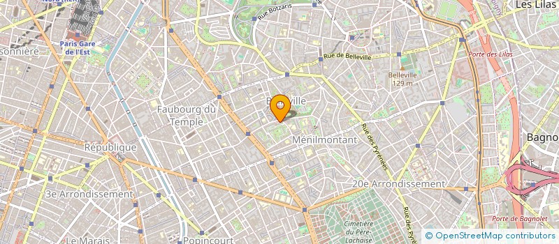 localisation de l'entreprise MONSIEUR PIERRE FOURNERIE  PARIS