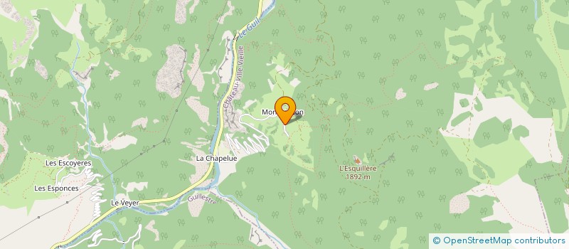 localisation de l'entreprise MONSIEUR PIERRE FOURNIER  SAINT-VERAN