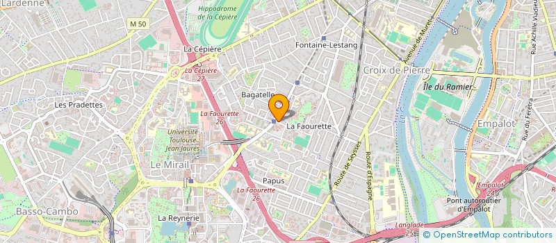 localisation de l'entreprise MONSIEUR PIERRE FOURNIER à TOULOUSE
