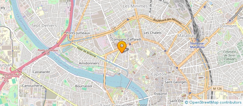 localisation de l'entreprise MONSIEUR PIERRE FOURNIER  TOULOUSE