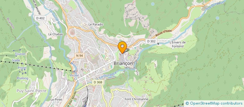 localisation de l'entreprise MONSIEUR PIERRE FOURNILLIER à BRIANCON
