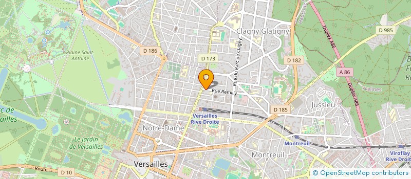 localisation de l'entreprise MONSIEUR PIERRE FOURNIS à VERSAILLES