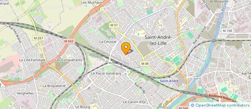 localisation de l'entreprise MONSIEUR PIERRE FOURRIER à LAMBERSART