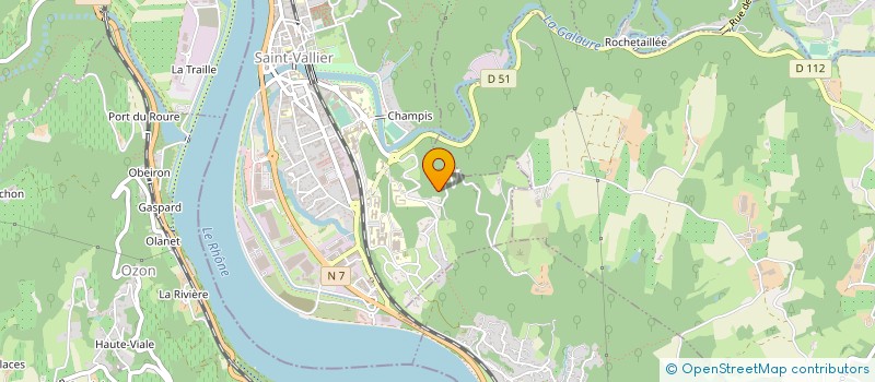 localisation de l'entreprise MONSIEUR PIERRE FRACHISSE  SAINT-BARTHELEMY-DE-VALS