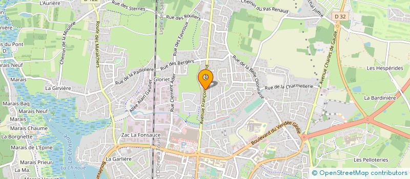 localisation de l'entreprise MONSIEUR PIERRE FRADET à LES SABLES D'OLONNE