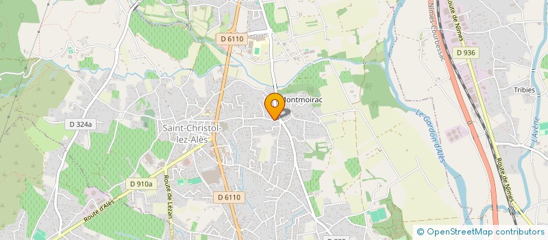 localisation de l'entreprise MONSIEUR PIERRE FRANCE  SAINT-CHRISTOL-LEZ-ALES