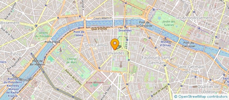 localisation de l'entreprise MONSIEUR PIERRE-FRANCK VALENTIN  PARIS