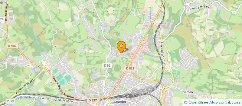 localisation de l'entreprise MONSIEUR PIERRE FRANCO à LOURDES
