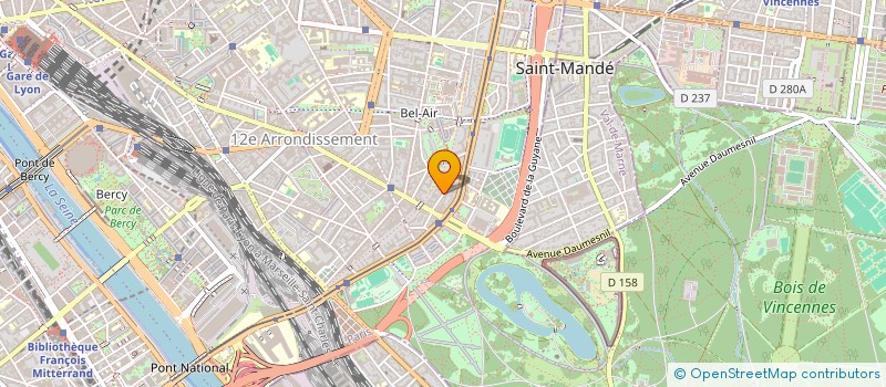 localisation de l'entreprise MONSIEUR PIERRE FRANCO  PARIS