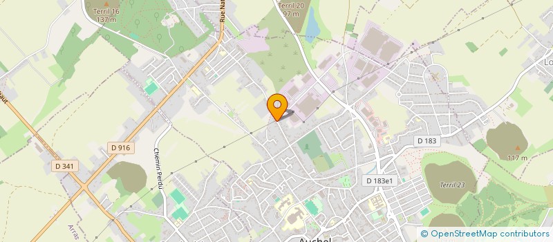 localisation de l'entreprise MONSIEUR PIERRE FRANCOIS  AUCHEL