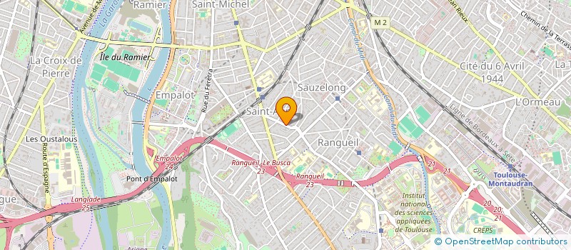 localisation de l'entreprise MONSIEUR PIERRE-FRANCOIS ACQUAVIVA à TOULOUSE