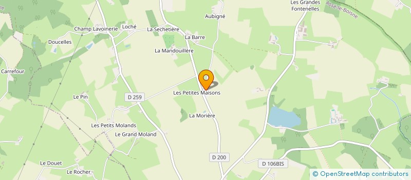 localisation de l'entreprise MONSIEUR PIERRE FRANCOIS CONNAN  ASSE-LE-BOISNE