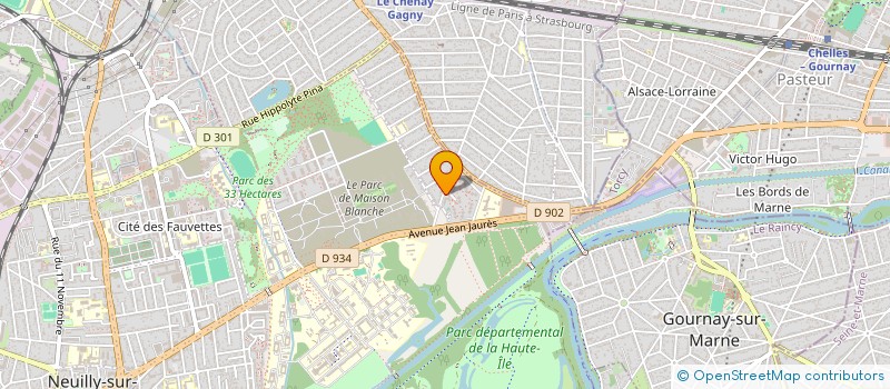localisation de l'entreprise MONSIEUR PIERRE FRANCOIS DANTEC à NEUILLY-SUR-MARNE