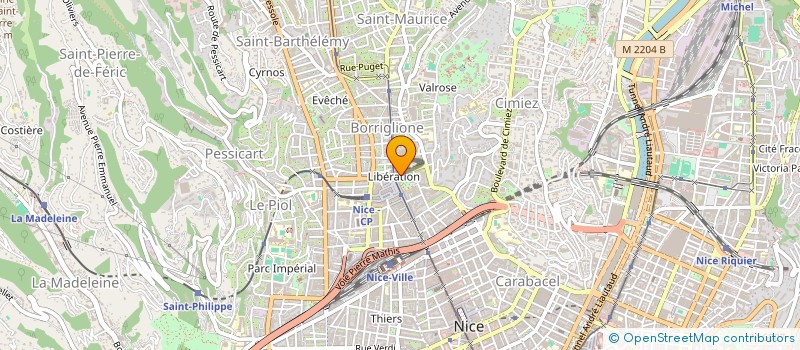 localisation de l'entreprise MONSIEUR PIERRE-FRANCOIS DEFLANDRE à NICE