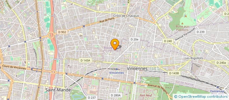 localisation de l'entreprise MONSIEUR PIERRE-FRANCOIS DUBOIS à MONTREUIL