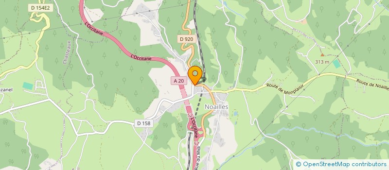 localisation de l'entreprise MONSIEUR PIERRE-FRANCOIS FRECHINOS  NOAILLES