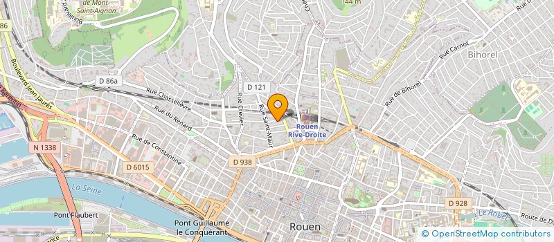 localisation de l'entreprise MONSIEUR PIERRE-FRANCOIS GAROT  ROUEN