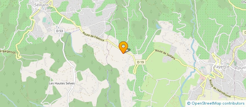 localisation de l'entreprise MONSIEUR PIERRE FRANCOIS GASPAR  FAYENCE