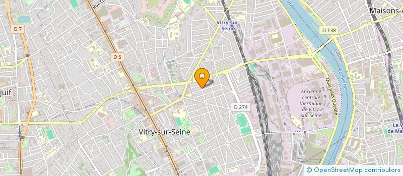 localisation de l'entreprise MONSIEUR PIERRE FRANCOIS GUILLAUMOT à VITRY-SUR-SEINE