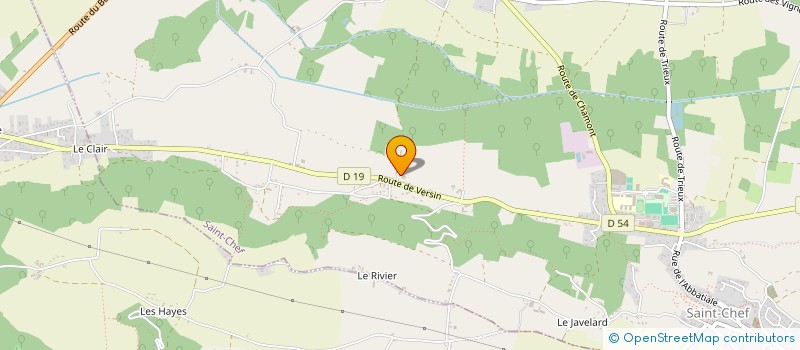 localisation de l'entreprise MONSIEUR PIERRE FRANCOIS LATOUR  SAINT-CHEF