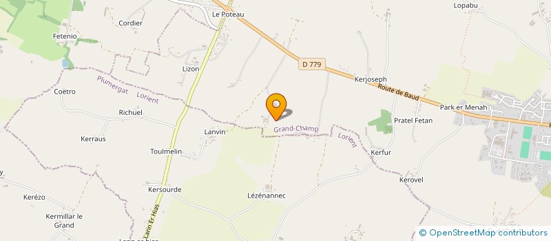 localisation de l'entreprise MONSIEUR PIERRE-FRANCOIS LE NY  GRAND-CHAMP