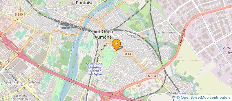 localisation de l'entreprise MONSIEUR PIERRE FRANCOIS PLANTE à SAINT-OUEN-L'AUMONE
