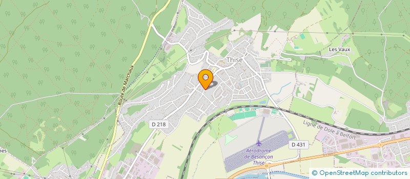 localisation de l'entreprise MONSIEUR PIERRE-FRANCOIS PONCEAU  THISE