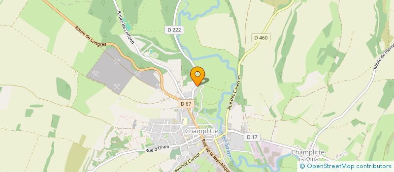 localisation de l'entreprise MONSIEUR PIERRE-FRANCOIS RESTA  CHAMPLITTE