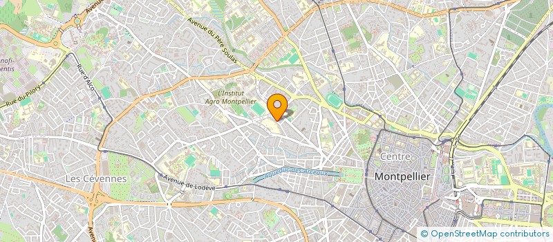 localisation de l'entreprise MONSIEUR PIERRE-FRANCOIS SAUNIER à MONTPELLIER