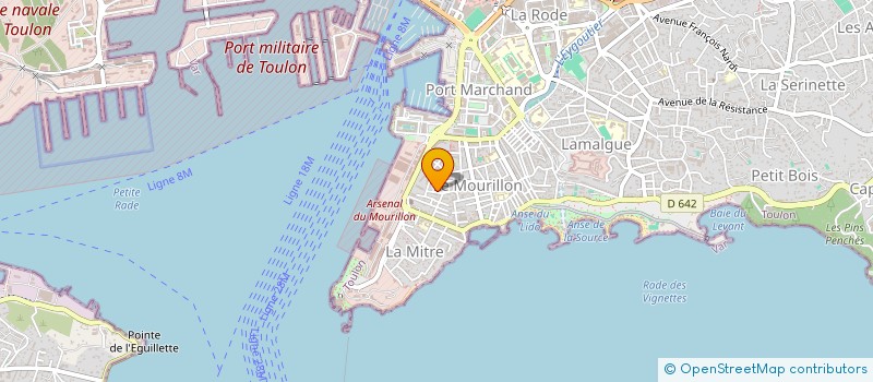 localisation de l'entreprise MONSIEUR PIERRE-FRANCOIS SUMIEN  TOULON