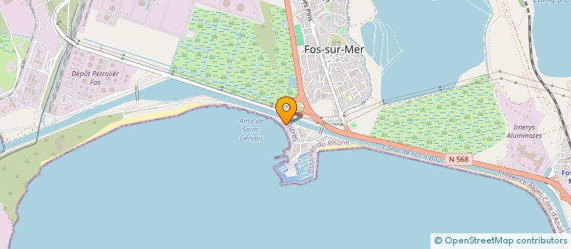 localisation de l'entreprise MONSIEUR PIERRE FRARET  FOS-SUR-MER